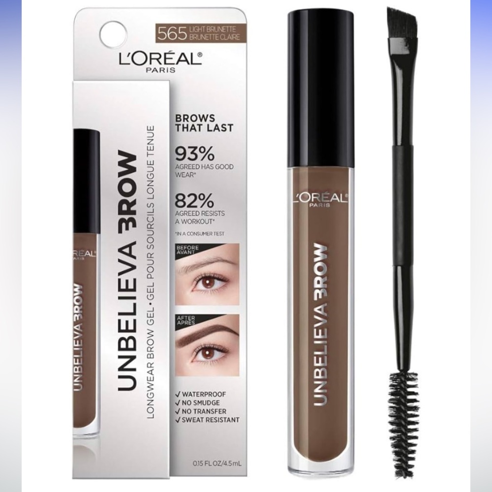 L'Oreal Brow Gel Brown Sleek Design
